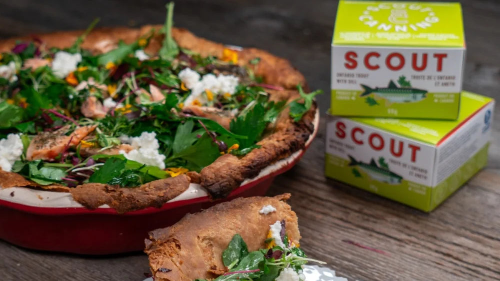 Dilled Trout Quiche &ndash; Scout