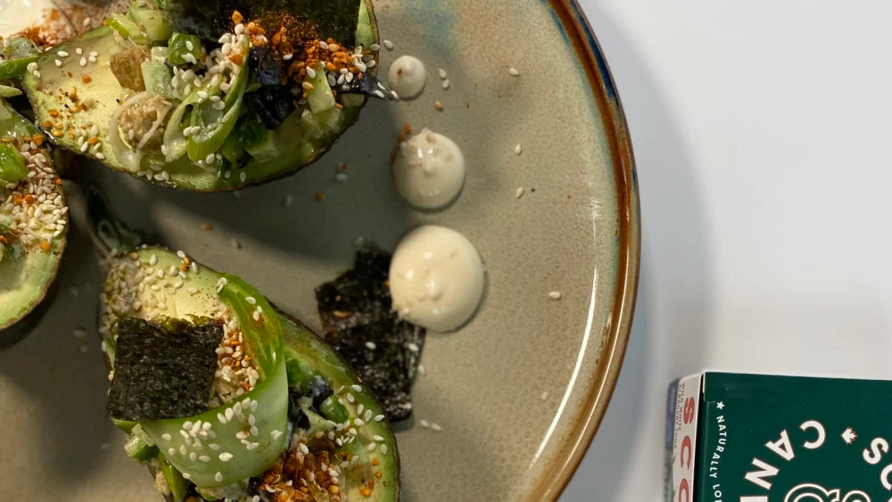 Tuna Edamame Avocado Stacks – Scout